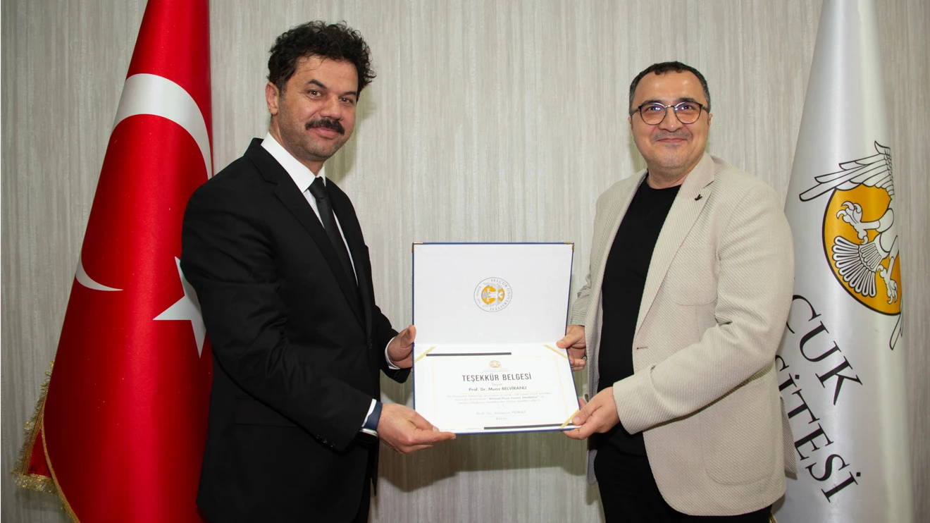 Rektör Yılmaz’dan proje eğitimlerine katkı sağlayan akademisyenlere teşekkür